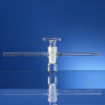 High vacuum one-way stopcocks