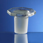 Solid glass stoppers