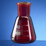 Erlenmeyer-Kolben, Braunglas