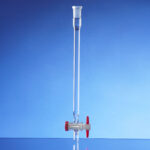 Chromatographie-Säulen, NS-Hülse, PTFE-Hahn
