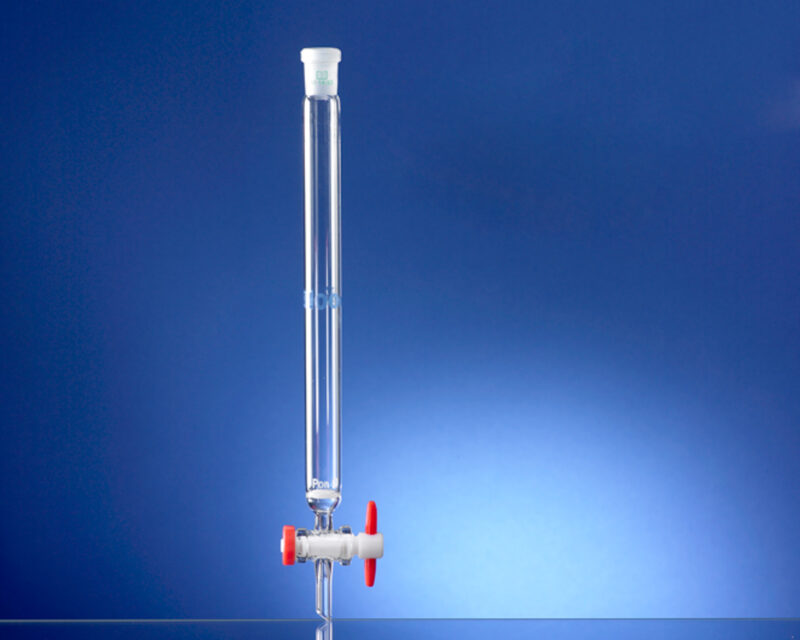 Chromatographie-Säule Mit Fritte Por.0 Hülse Und  Produktbild-Vorschau 13