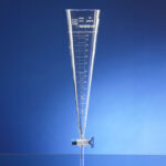 Sedimentiergefäße nach Imhoff, mit Hahn